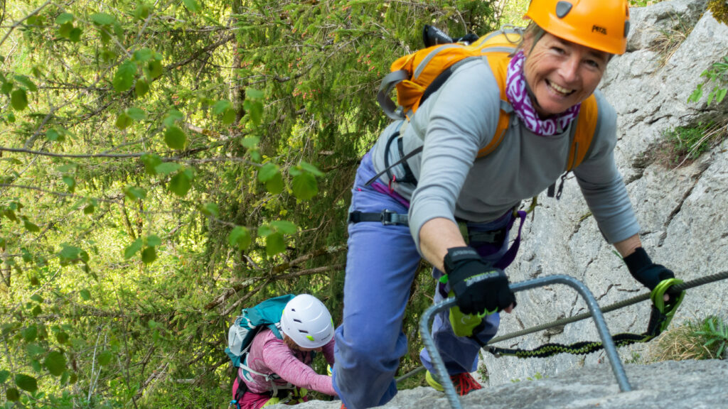 Weiße Gams Klettersteig